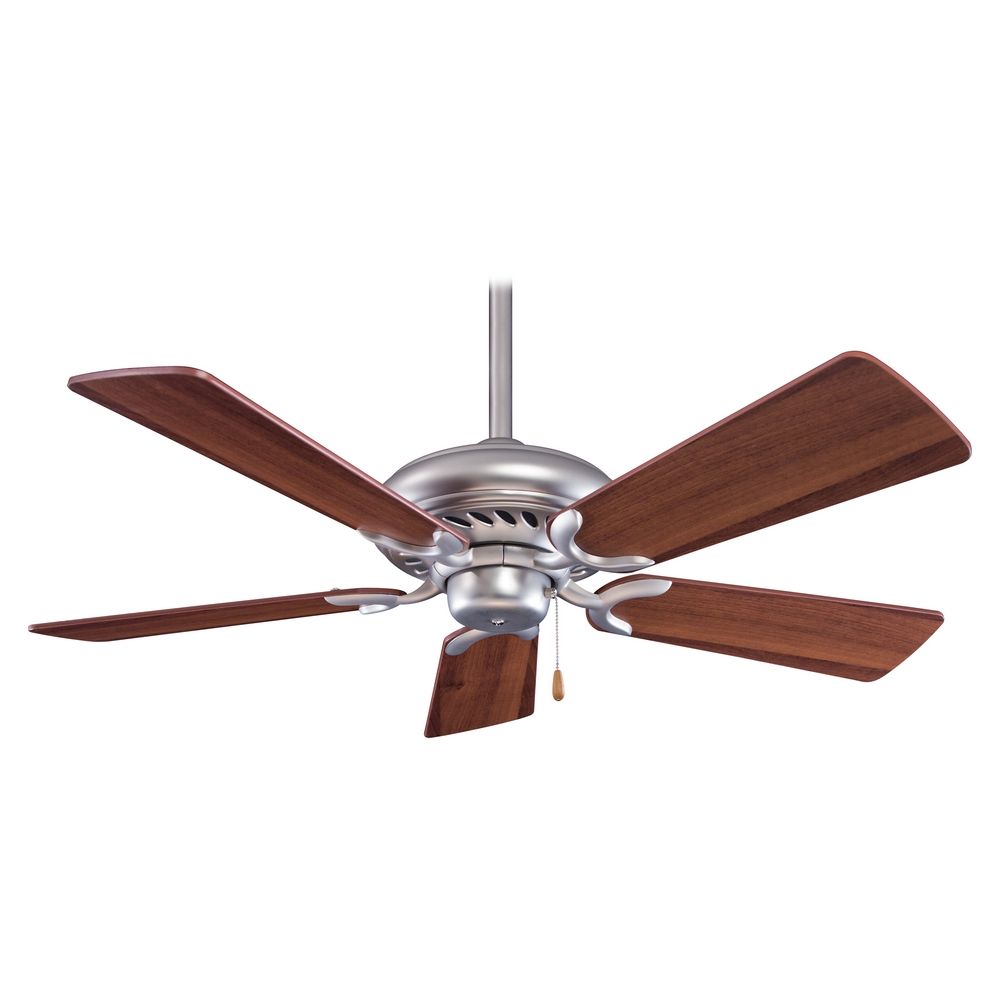 44 Inch Ceiling Fan Without Light In Brushed Steel Finish F563 Bs Minka Aire 44 Inch Ceiling Fan Without Light In Brushed Steel Finish F563 Bs Hover Or To Zoom