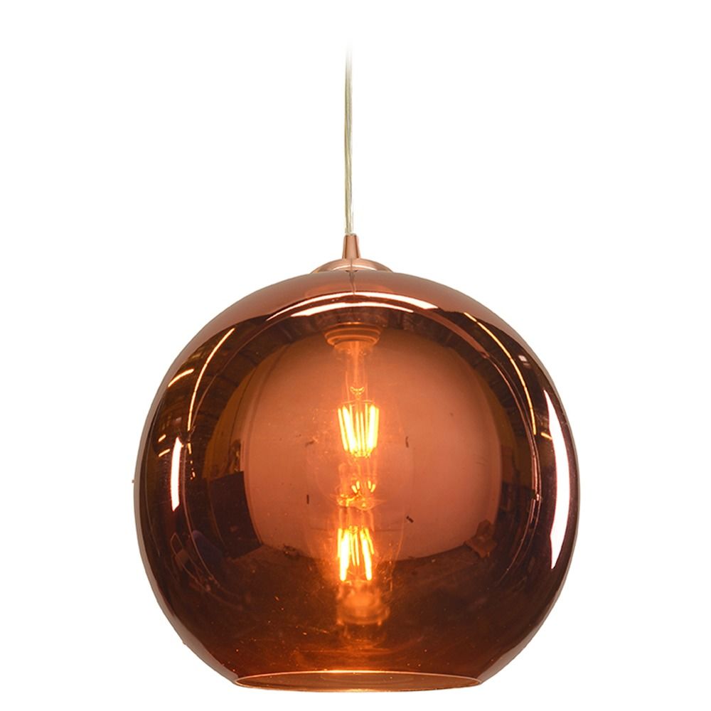 Access Lighting Glow Brushed Copper Led Pendant Light With Bowl Access Lighting Glow Brushed Copper Led Pendant Light With Bowl Dome Shade 28102leddlp