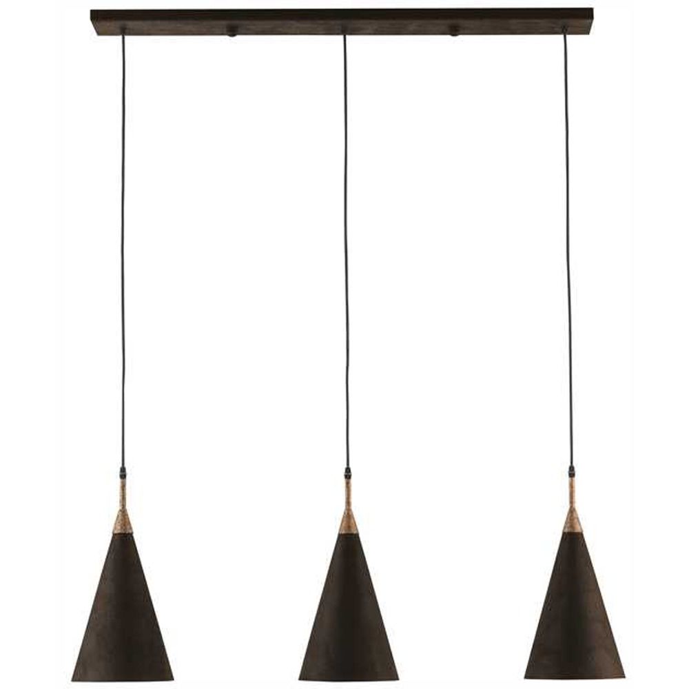 Currey And Company Bunny Williams Black Multi Light Pendant With Image
