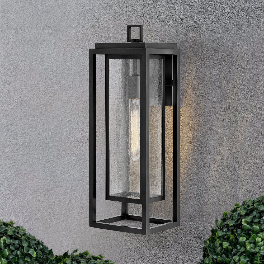 Hinkley Republic 1-Light Outdoor Light In Satin Nickel