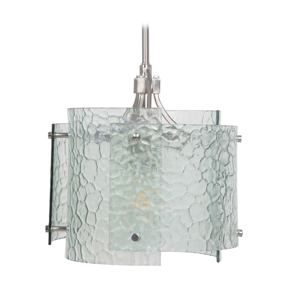 Craftmade Lighting Brushed Polished Nickel Mini Pendant Light With Image