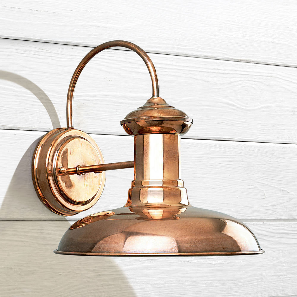 Copper Barn Light Outdoor Wall 10 Inch Wide By Progress Lighting