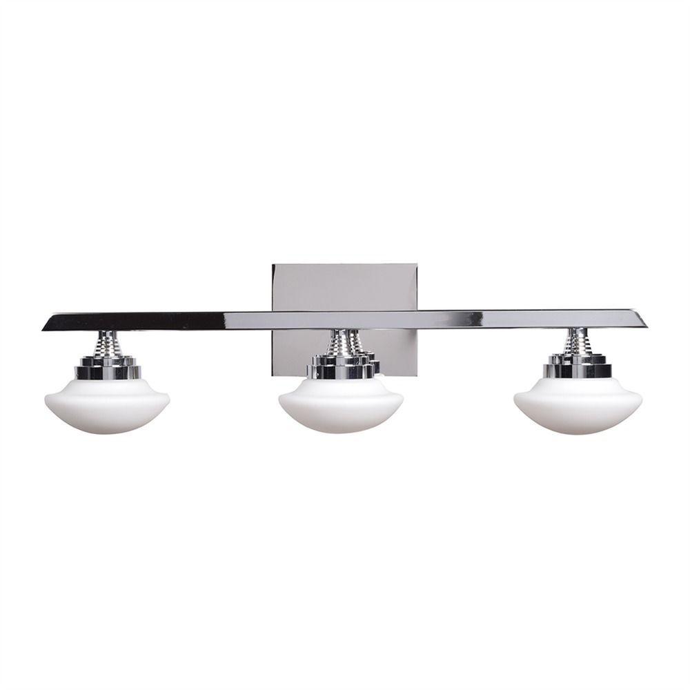 Mid Century Modern Led Bathroom Light Mushroom Gl Chrome Atomiser Mid Century Modern Led Bathroom Light Mushroom Gl Chrome Atomiser By Access Lighting Off