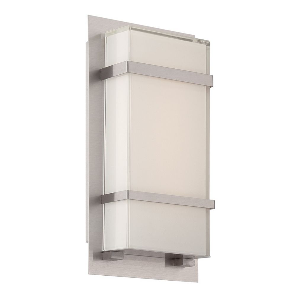 Modern Forms Phantom Stainless Steel Led Outdoor Wall Light Ws Hover Or To Zoom