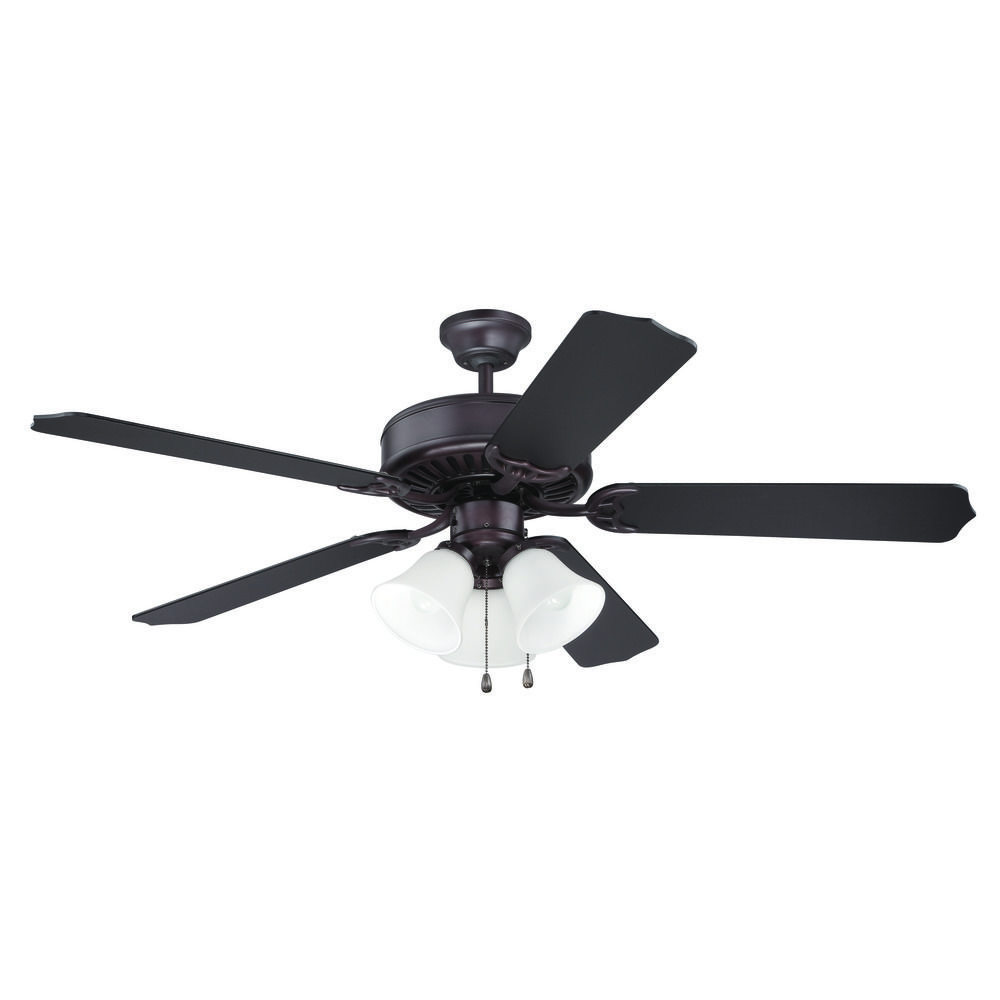 Craftmade Pro Builder 205 Oiled Bronze Ceiling Fan with ...
