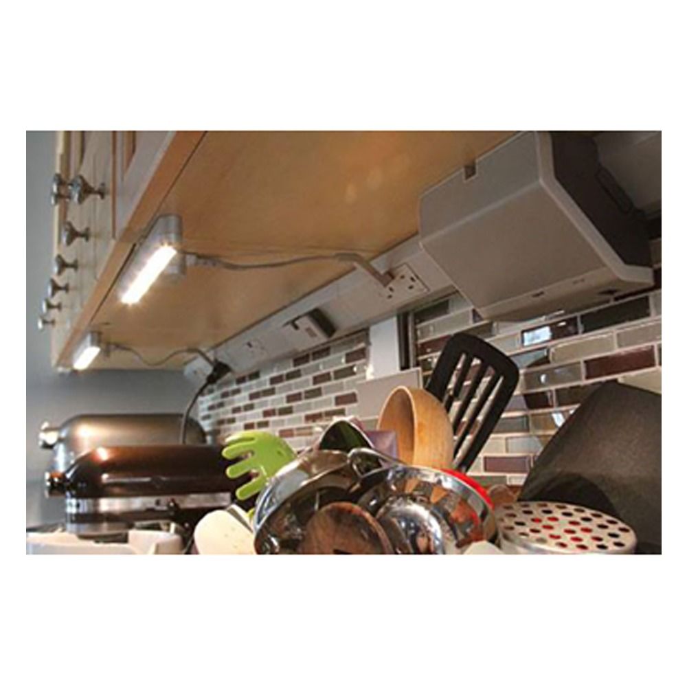 11 3 8 Inch Led Under Cabinet Light Plug In 120v Grey By Legrand