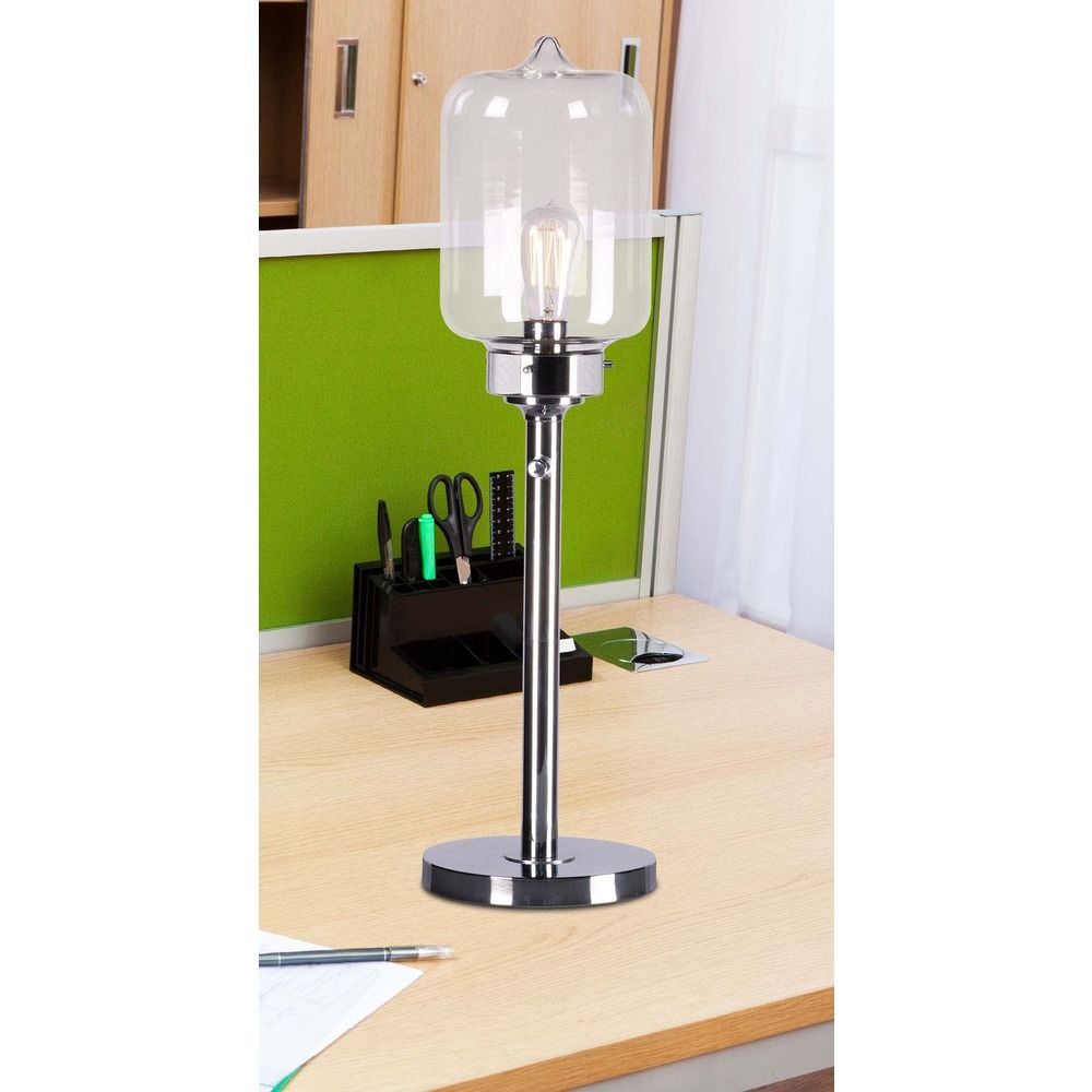 Mid Century Modern Table Lamp Chrome Casey By Kenroy Home 32407ch Mid Century Modern Table Lamp Chrome Casey By Kenroy Home Rm1