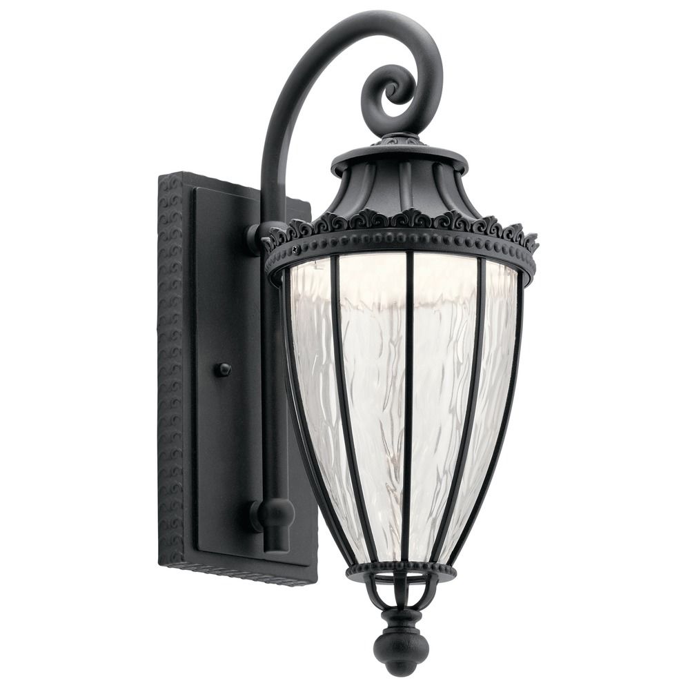 Kichler Lighting Wakefield Textured Black LED Outdoor Wall Light