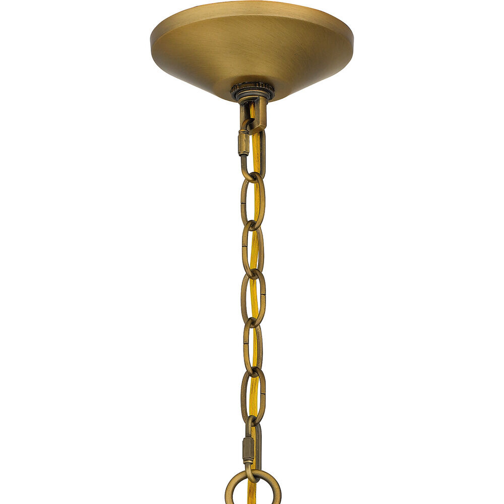 Aberdale 18.50-Inch Pendant in White Lustre by Quoizel