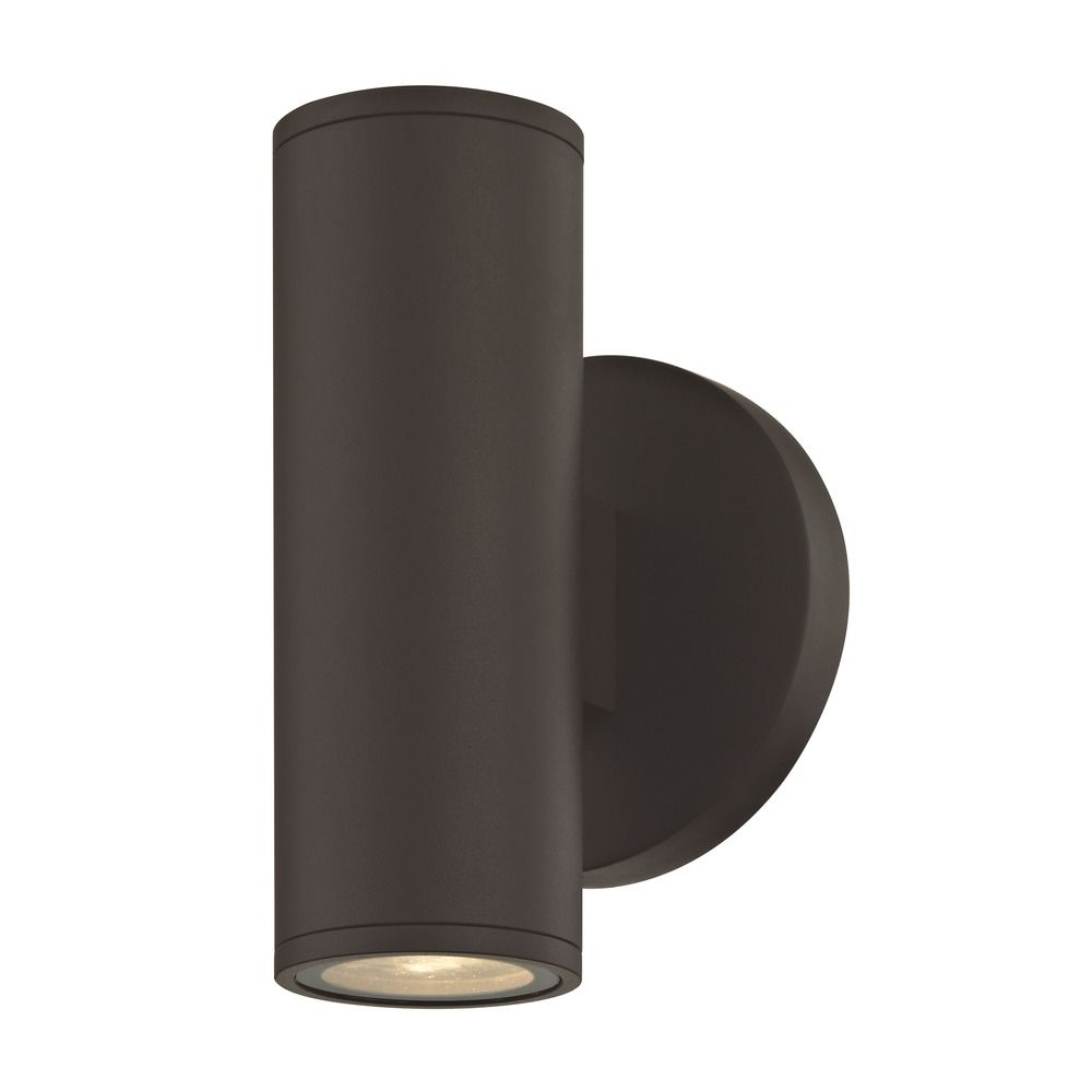 Porch Light Outdoor Wall Light with Matte Details about   LED Cylinder Up Down Wall Light 