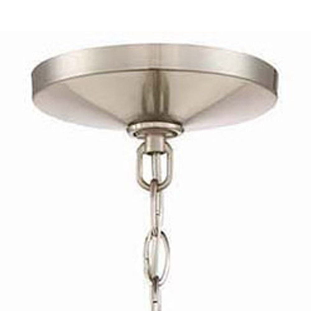 Grace 26-Inch Brushed Polished Nickel Chandelier by Craftmade