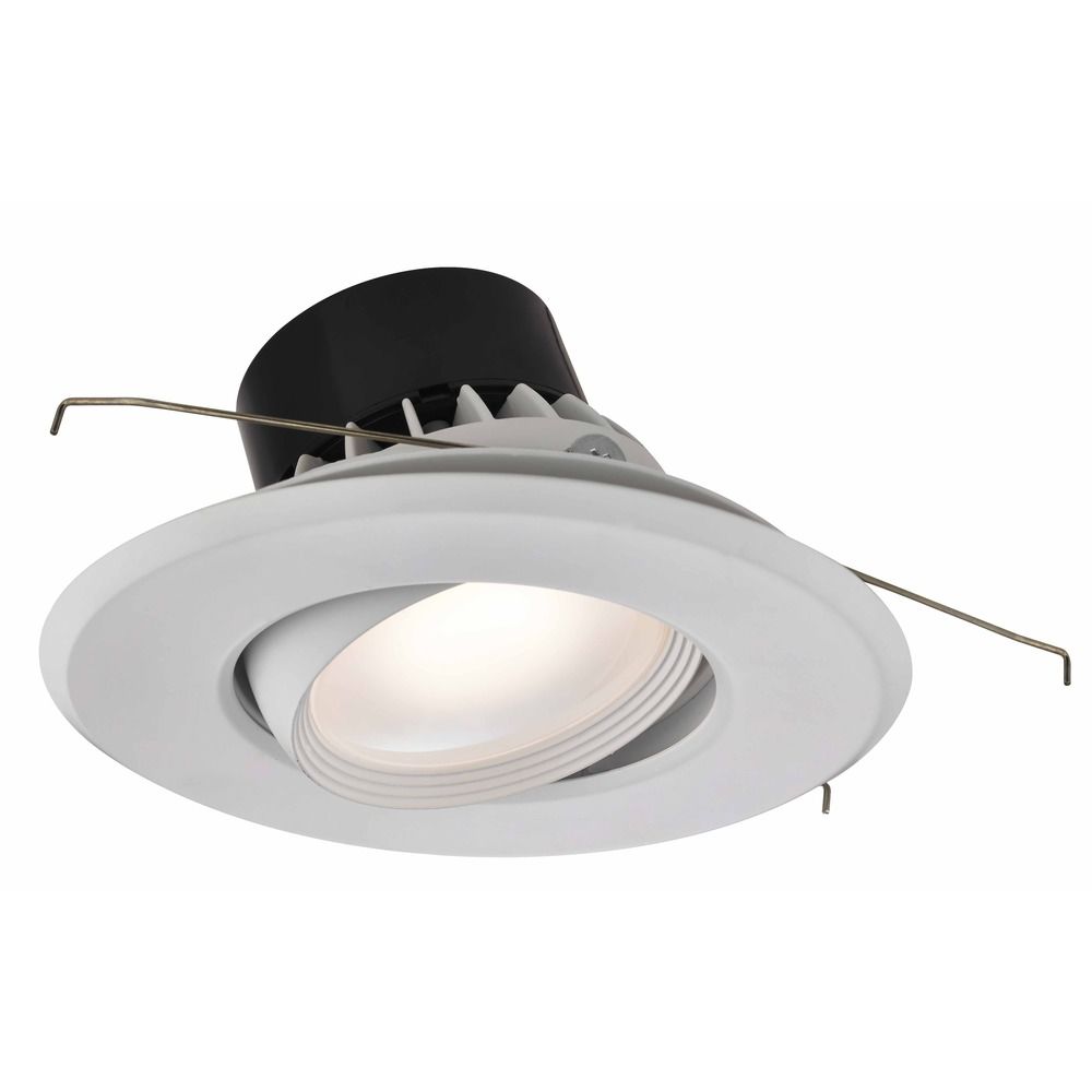 Led Reflector Retrofit Trim In Satin Nickel With Title 24