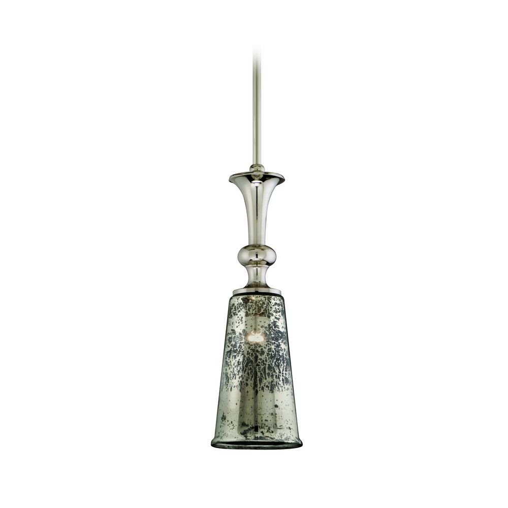 Mini Pendant Light With Mercury Glass At Destination Lighting
