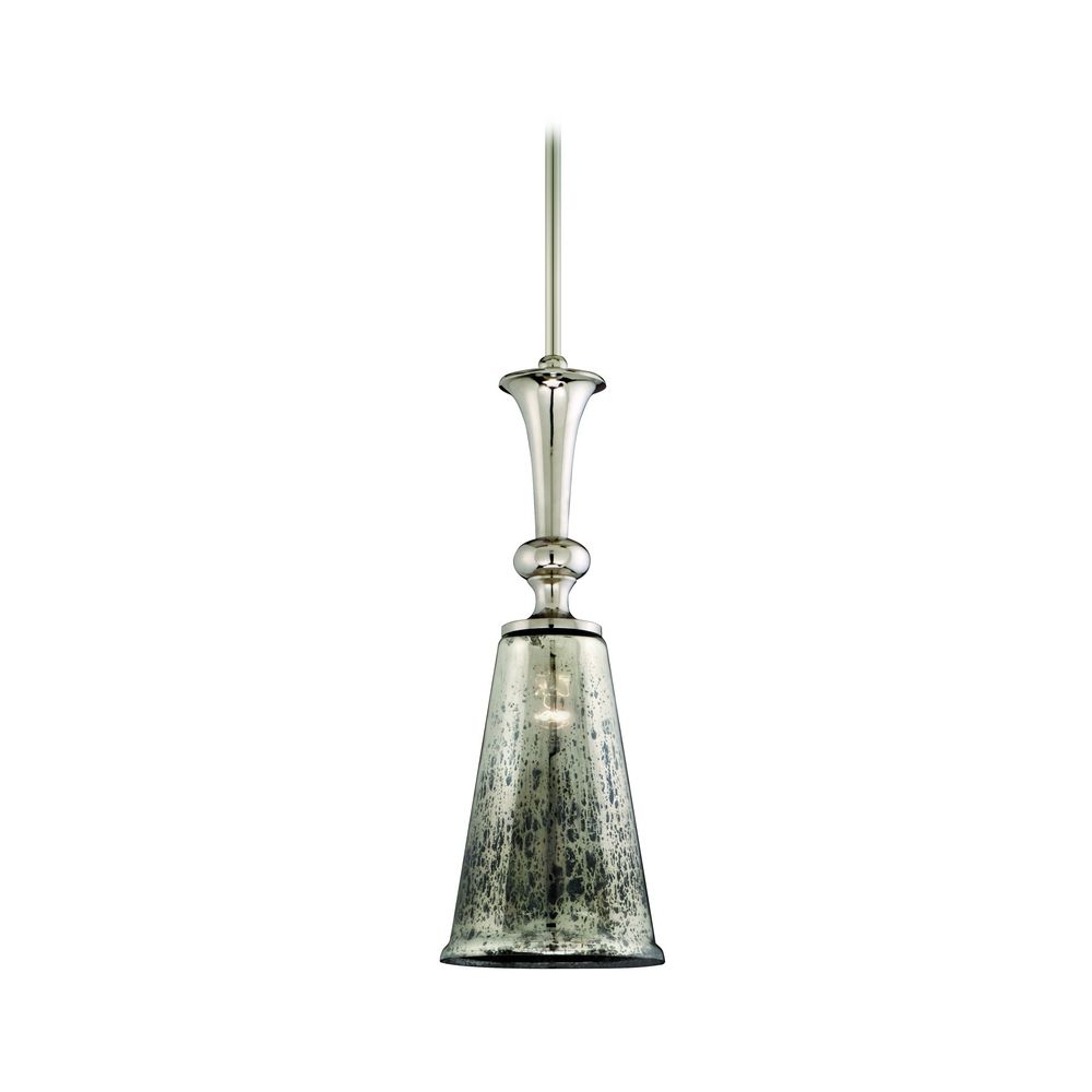 Mini Pendant Light With Mercury Glass At Destination Lighting