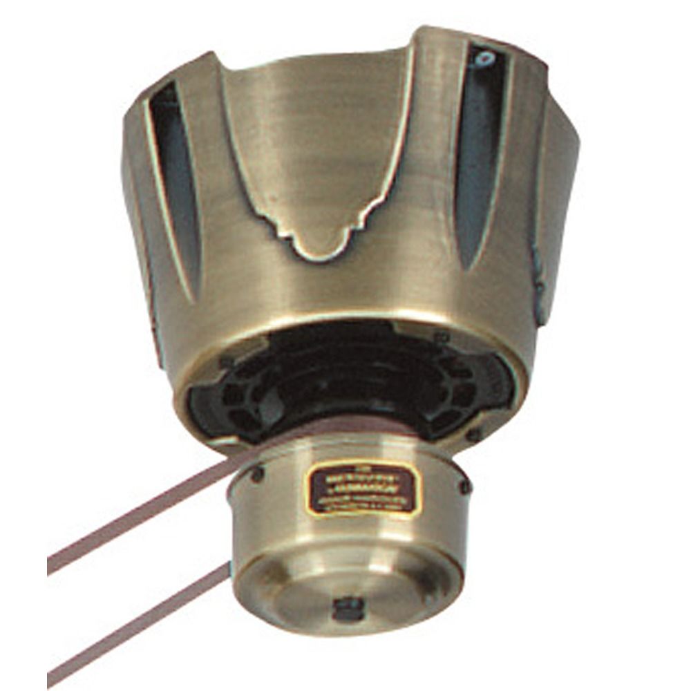 Fanimation Fans Brewmaster Antique Brass Ceiling Fan Without Light