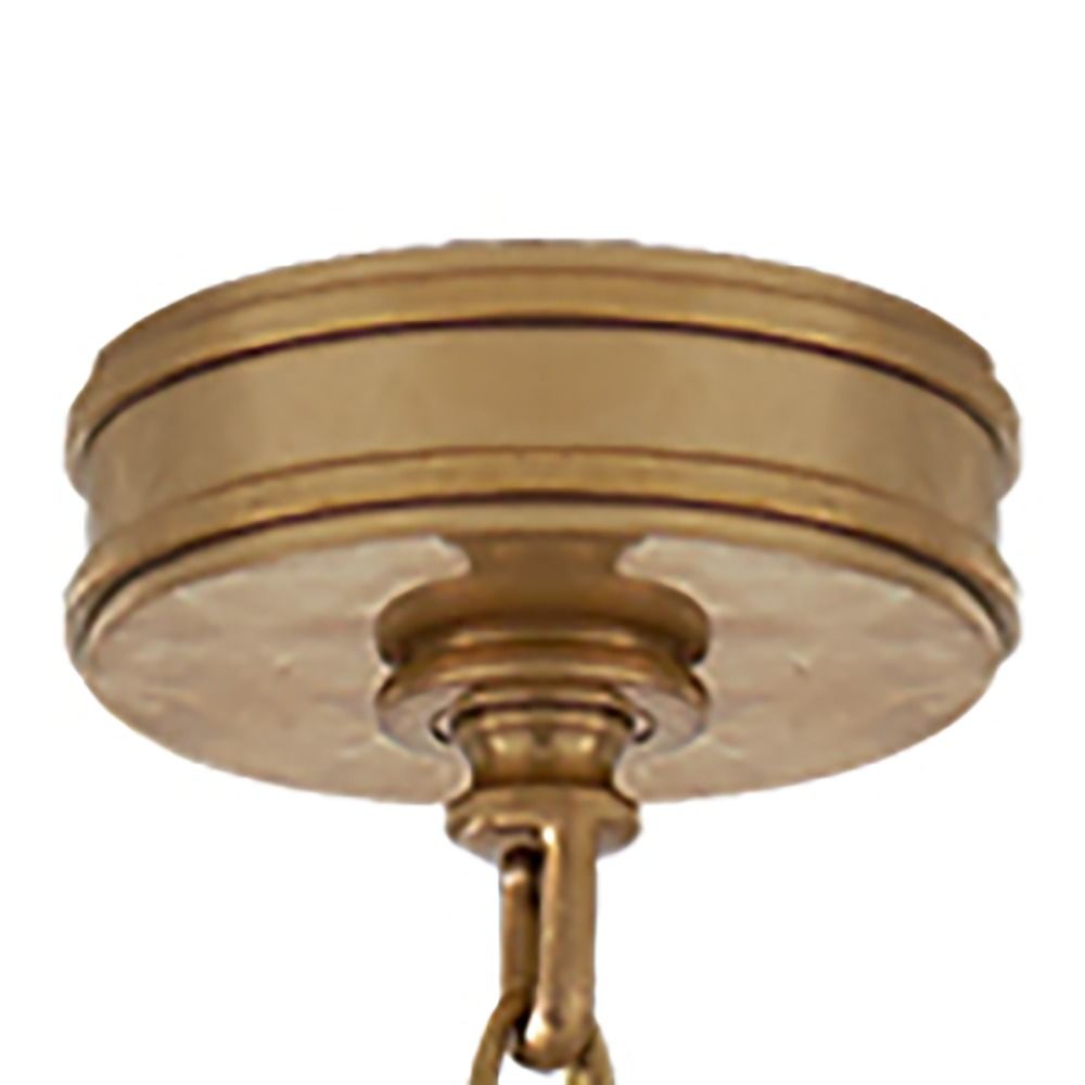 Visual Comfort Signature Collection  Visual Comfort CHC1601AB Chapman &  Myers Launceton 6 Light 36 inch Antique-Burnished Brass Ring Chandelier  Ceiling Light