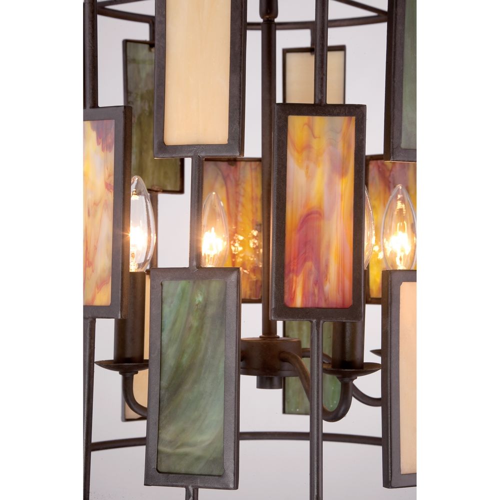 quoizel tiffany imperial bronze pendant light tf1783cib