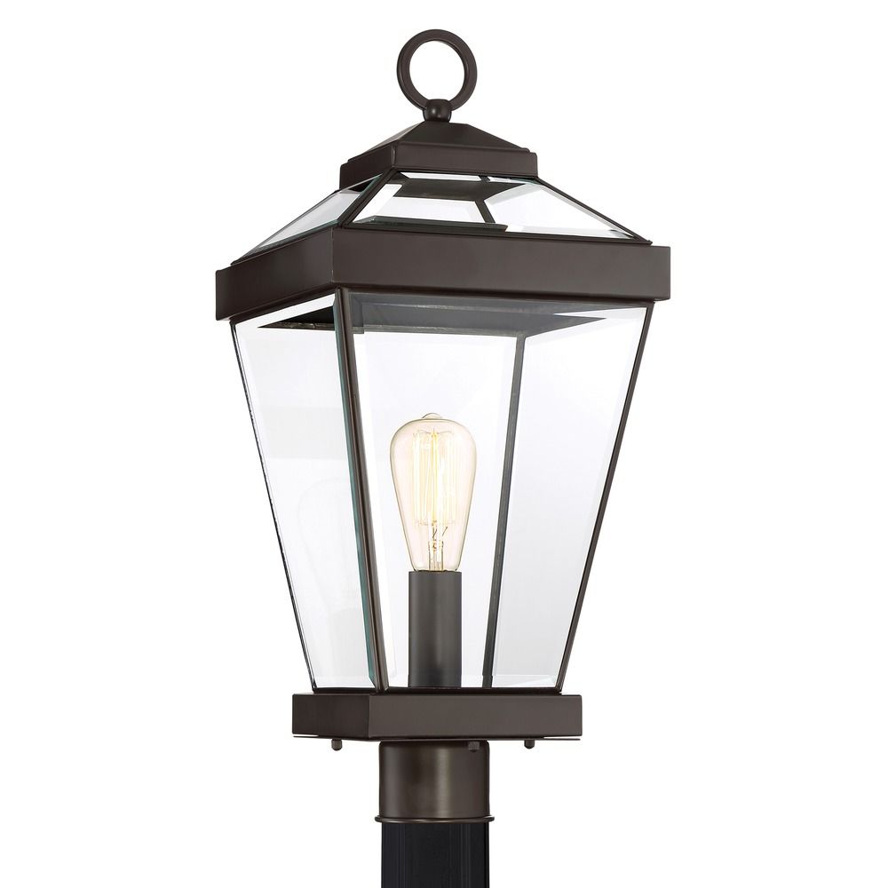Quoizel Lighting Ravine Western Bronze Post Light RAV9010WT