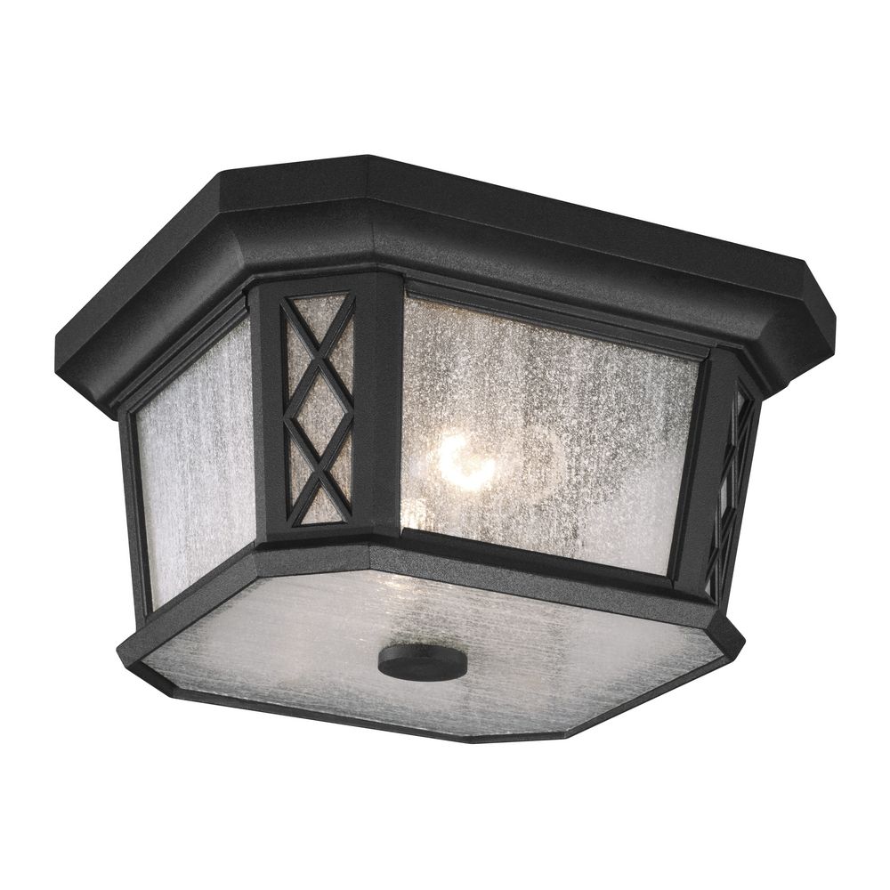 Seeded Glass Close To Ceiling Light Black Feiss Lighting Ol9513txb Feiss Lighting Seeded Glass Close To Ceiling Light Black Ol9513txb