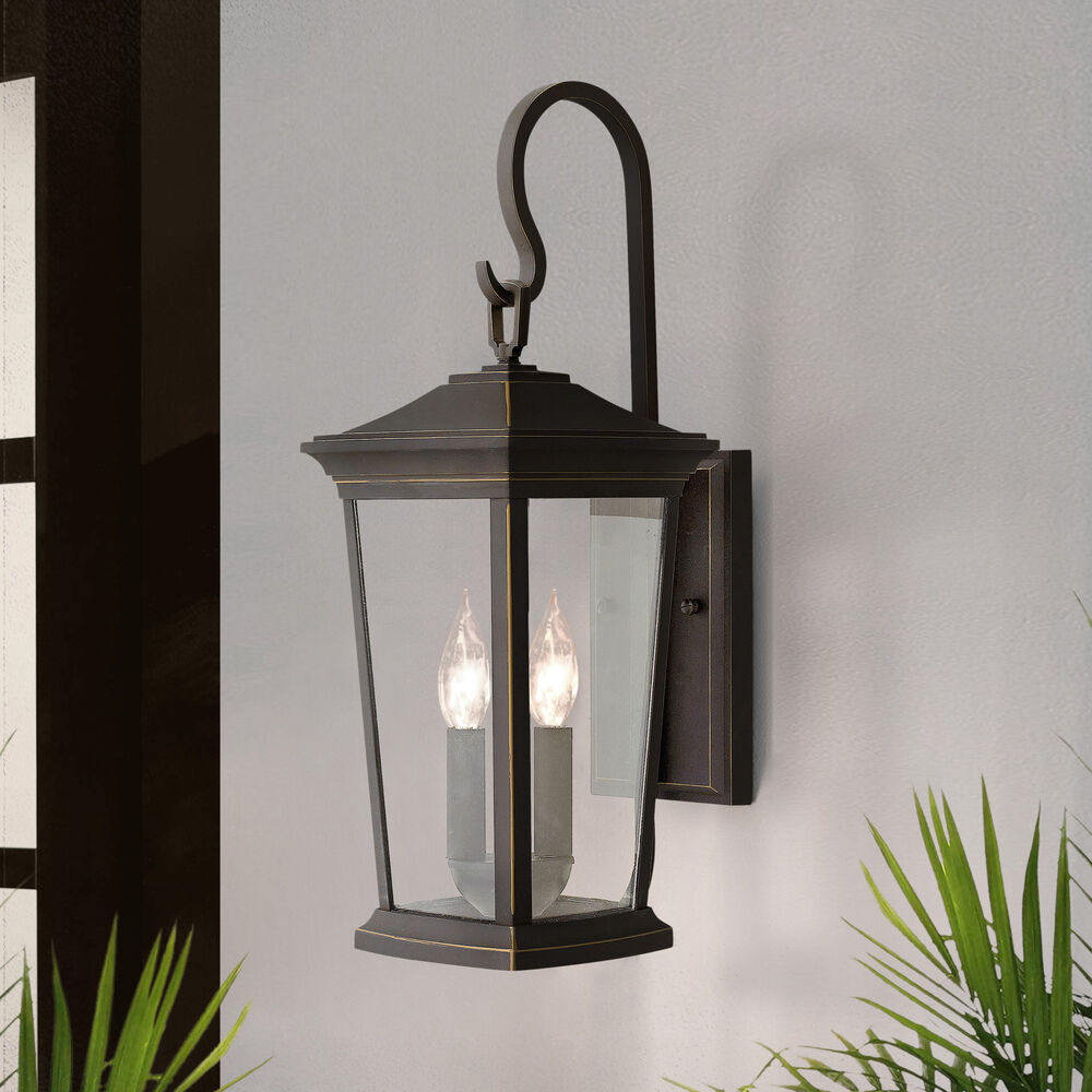 Bromley 20-Inch Oil Rubbed Bronze LED Outdoor Wall Light by Hinkley ...