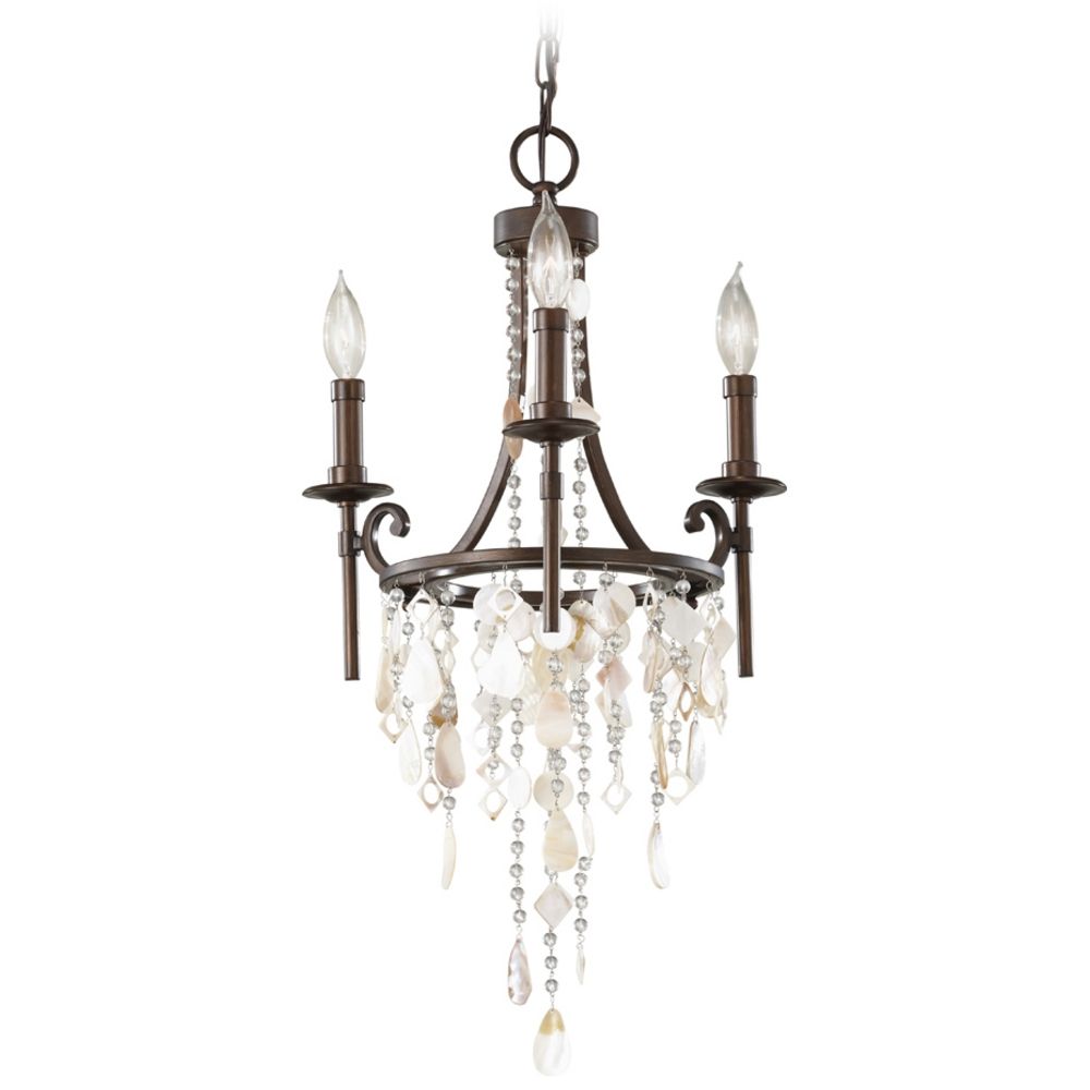 Vintage Inspired Mini Chandelier Light With Cascading Crystal Feiss Lighting Vintage Inspired Mini Chandelier Light With Cascading Crystal Beading F2662 3htbz