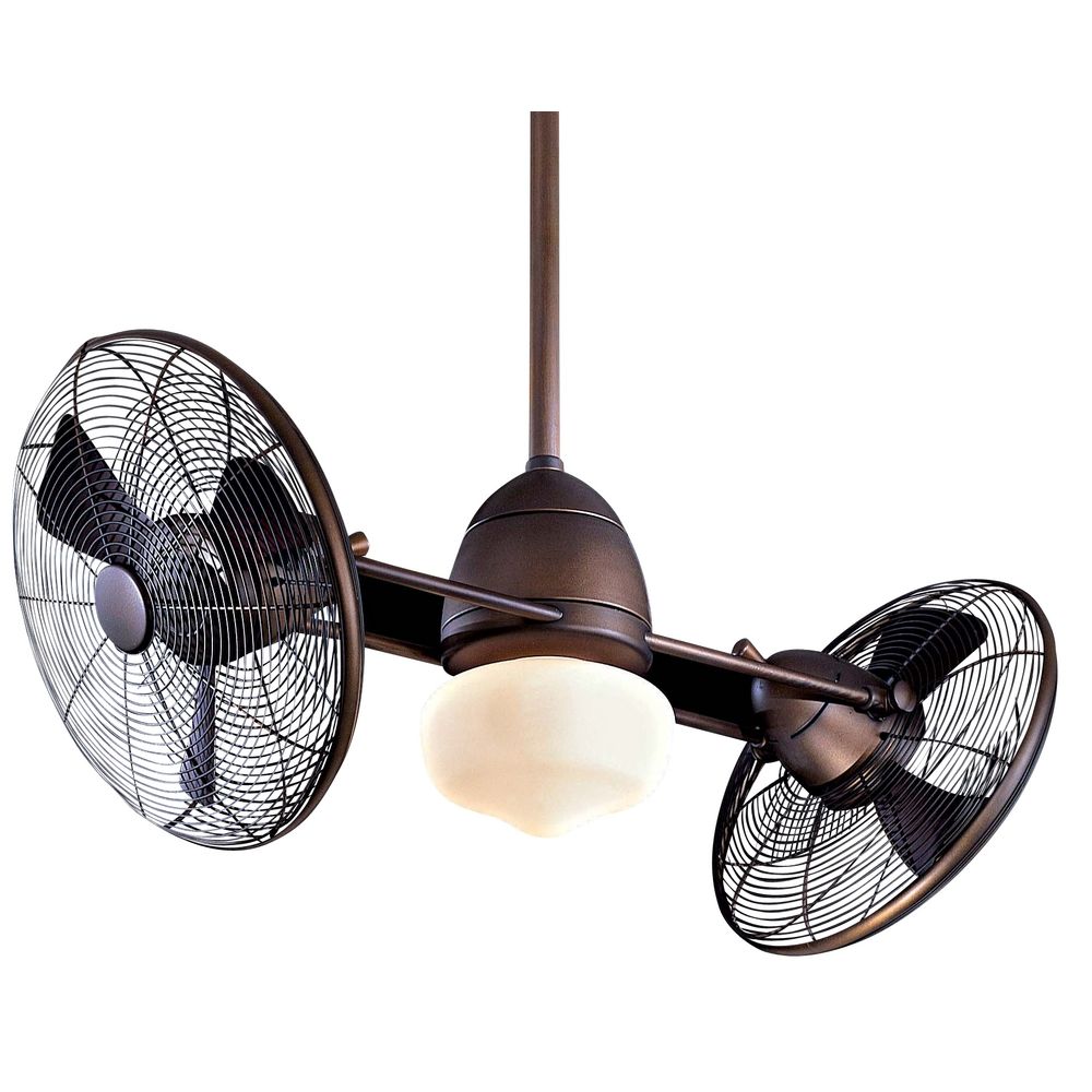 42 Inch Wet Rated Ceiling Fan With Turbofans And Light Kit F402