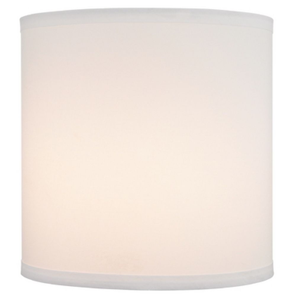 White Linen Drum Lamp Shade With Spider Assembly 10 1 2 Inches Design Classics Lighting White Linen Drum Lamp Shade With Spider Assembly 10 1