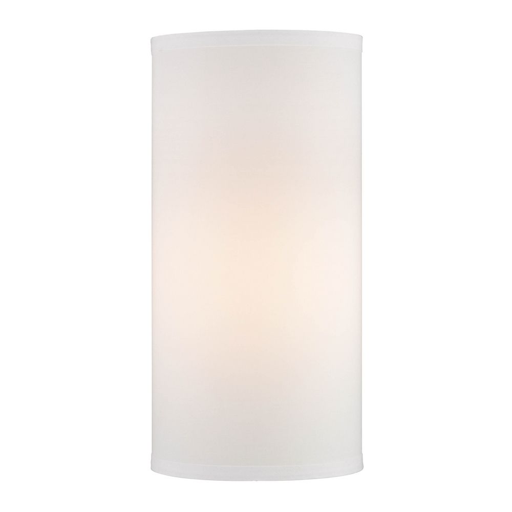 white lamp shade