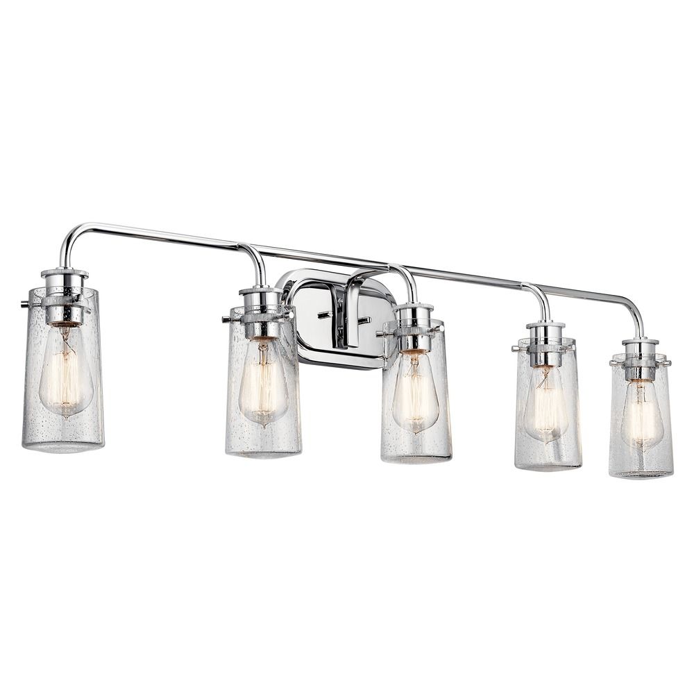 Kichler Lighting Braelyn 5 Light Chrome Bathroom Light 45461ch