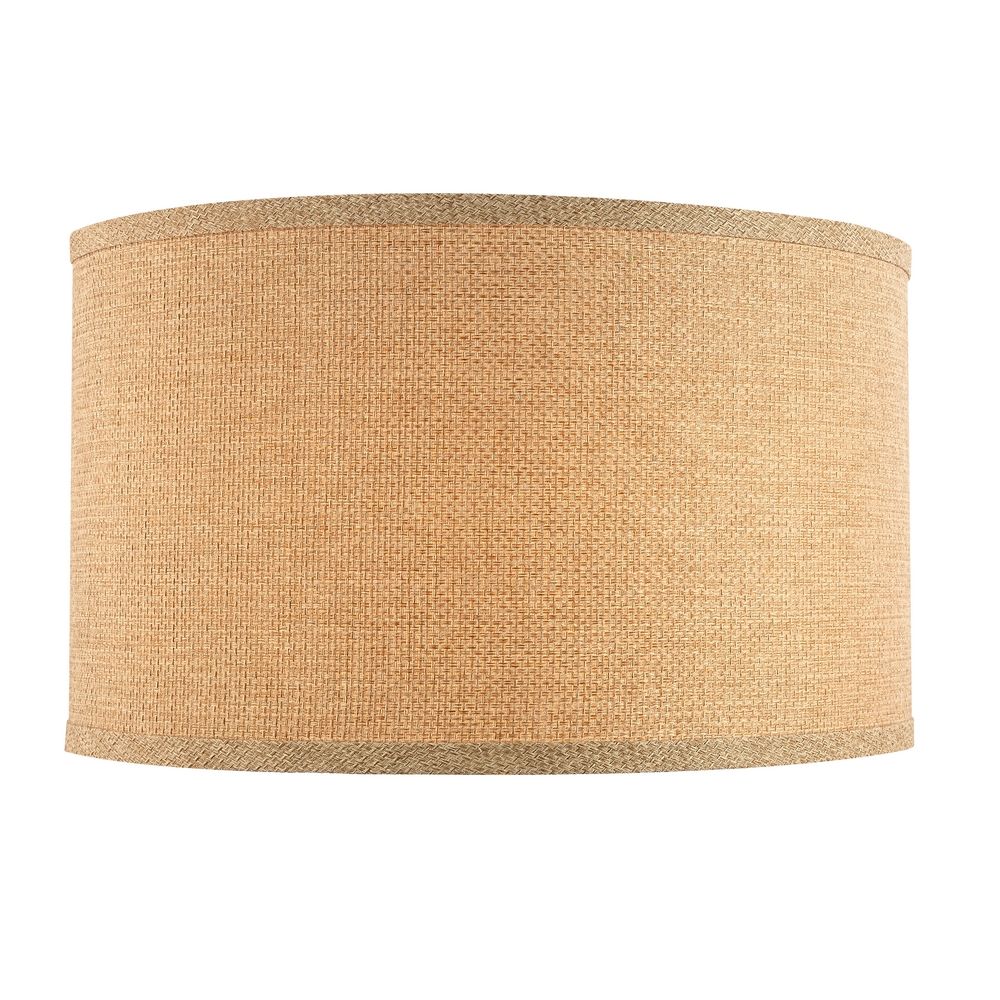 Linen Large Drum Lamp Shade With Spider Assembly 17 Inches Wide Linen Large Drum Lamp Shade With Spider Assembly 17 Inches Wide Jj Dcl Sh7646 Destination Lighting