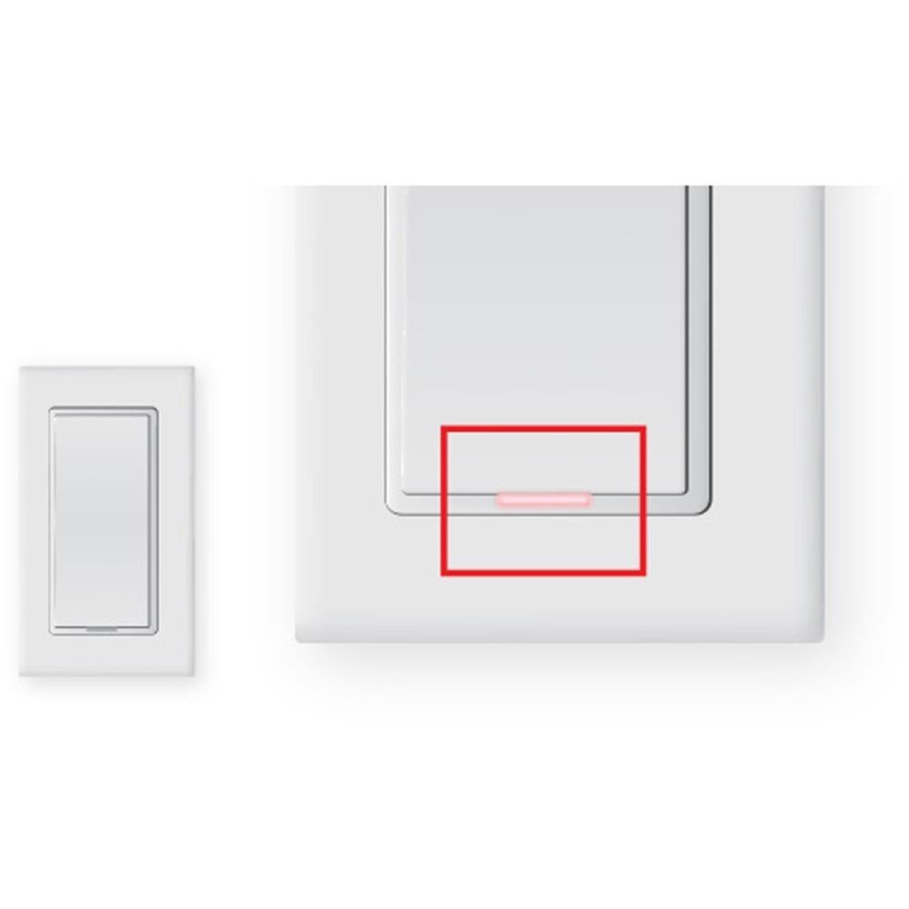 Levven 120V 3-Way Wireless Light Switch Kit in White