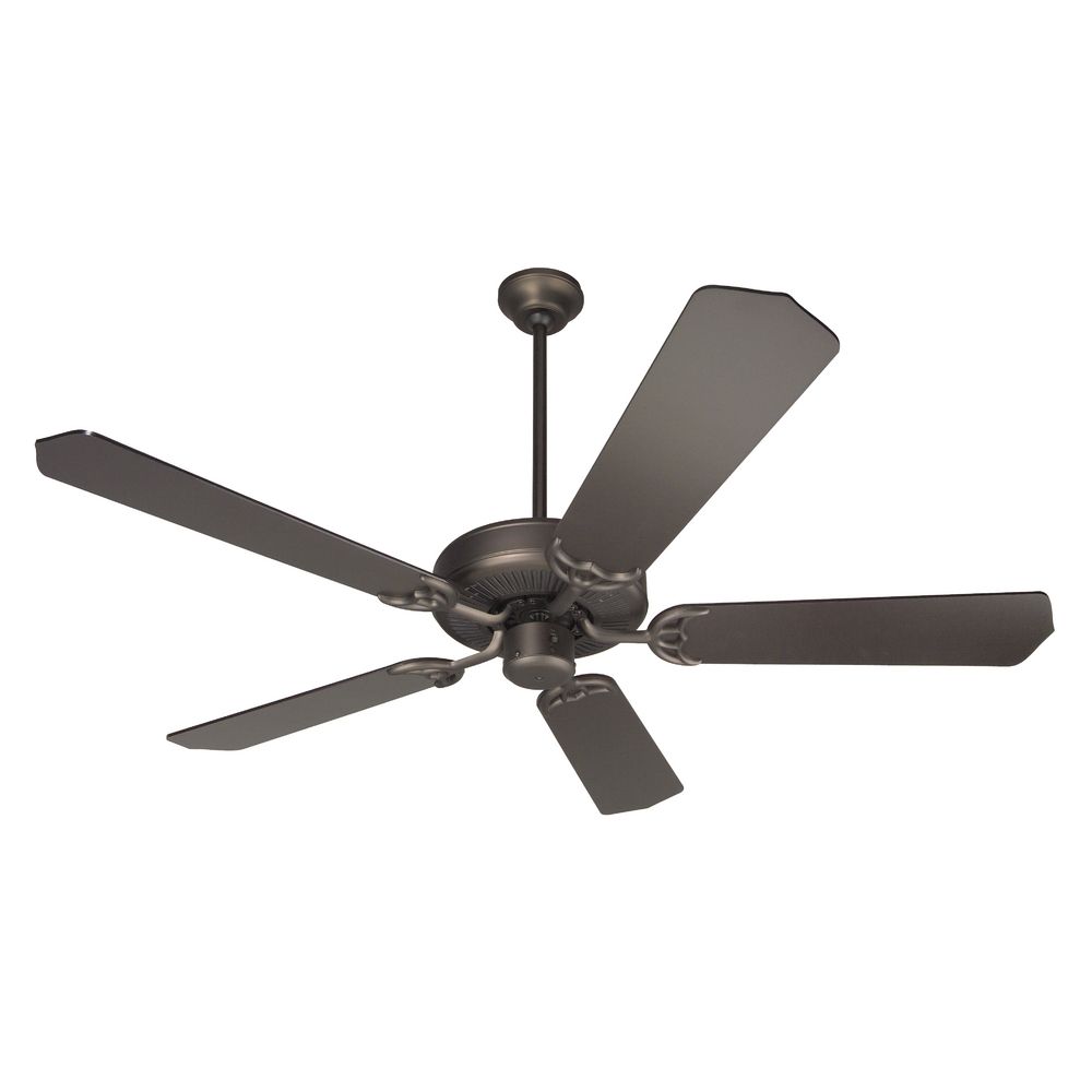 Craftmade 52 Inch Ceiling Fan In Oiled Bronze With Five Blades