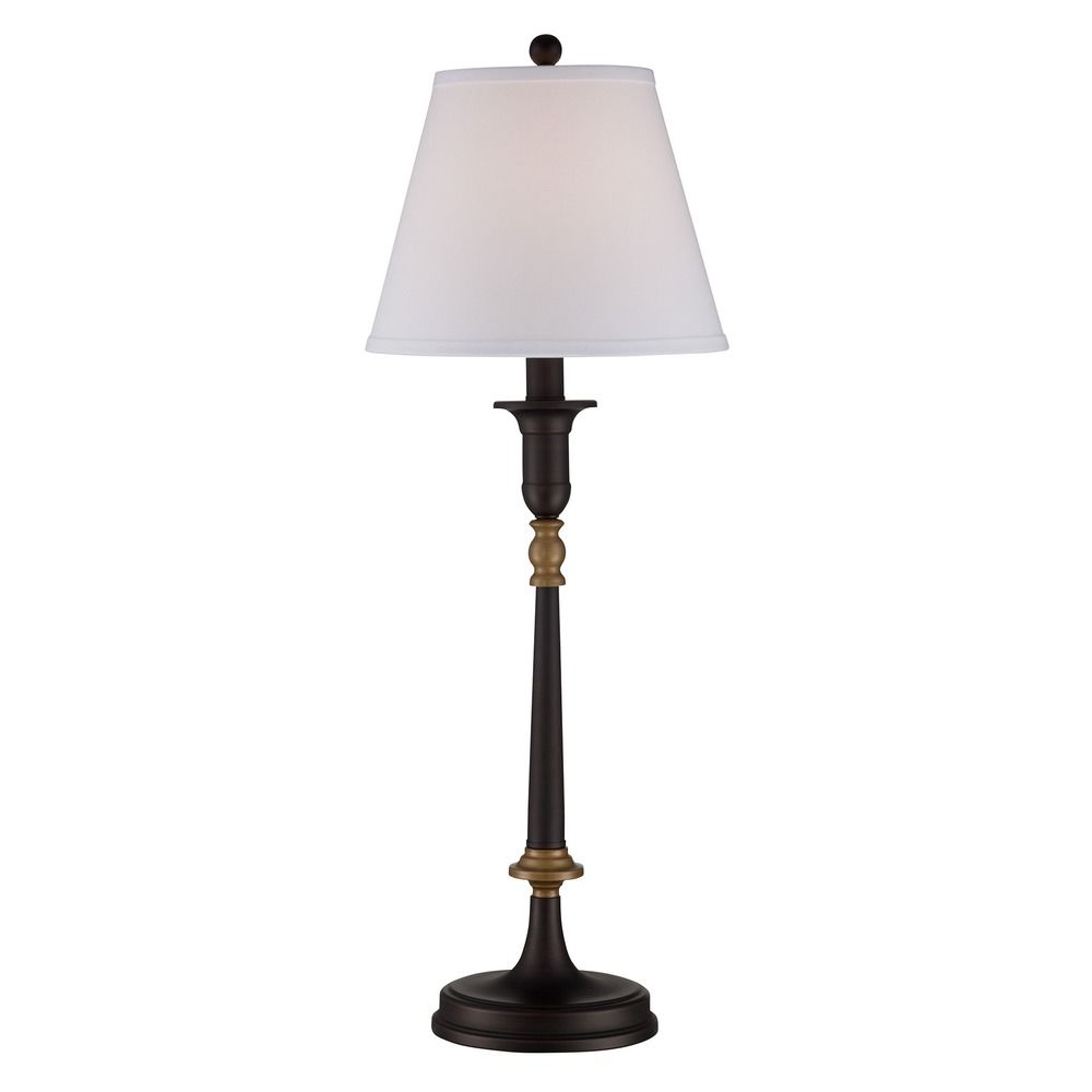 Lite Source Laken Dark Bronze Console Buffet Lamp With Empire Lite Source Lighting Laken Dark Bronze Console Buffet Lamp With Empire Shade Ls