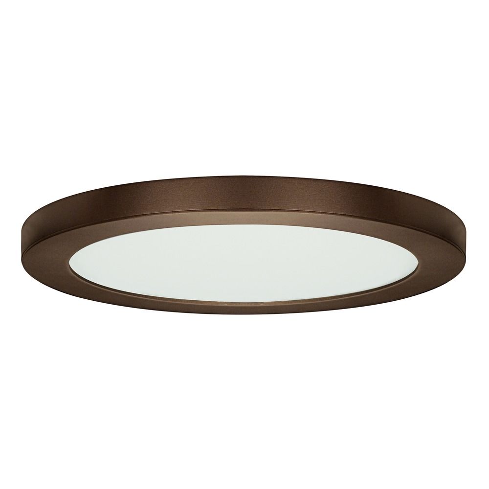 Led Flush Mount Ceiling Light 13 Inch Round Bronze 3000k 120v Satco Lighting Led Flush Mount Ceiling Light 13 Inch Round Bronze 3000k 120v S29652 Shown In Finish Image