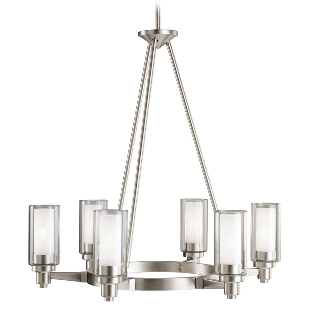 Kichler Modern Chandelier with Clear 