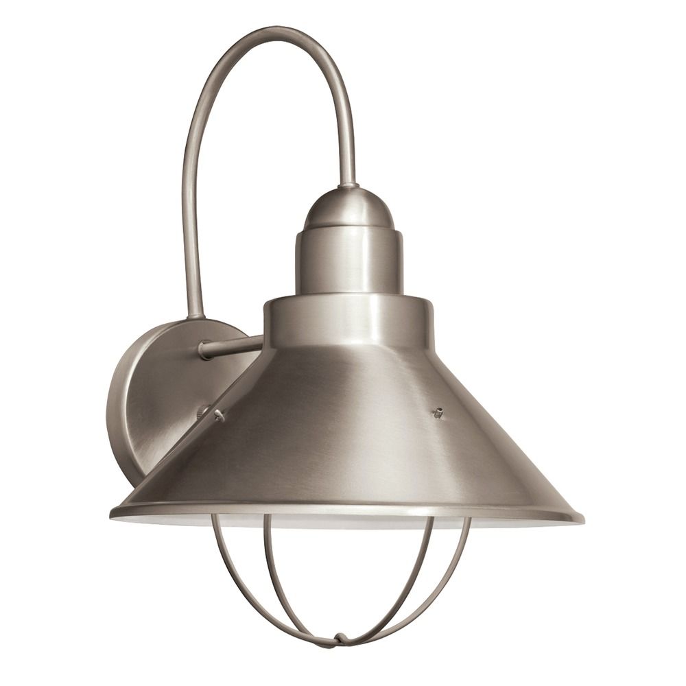 Kichler Marine Outdoor Wall Lantern 14 1 4 Inches Tall 11099ni Kichler Lighting Marine Outdoor Wall Lantern 14 1 4 Inches Tall