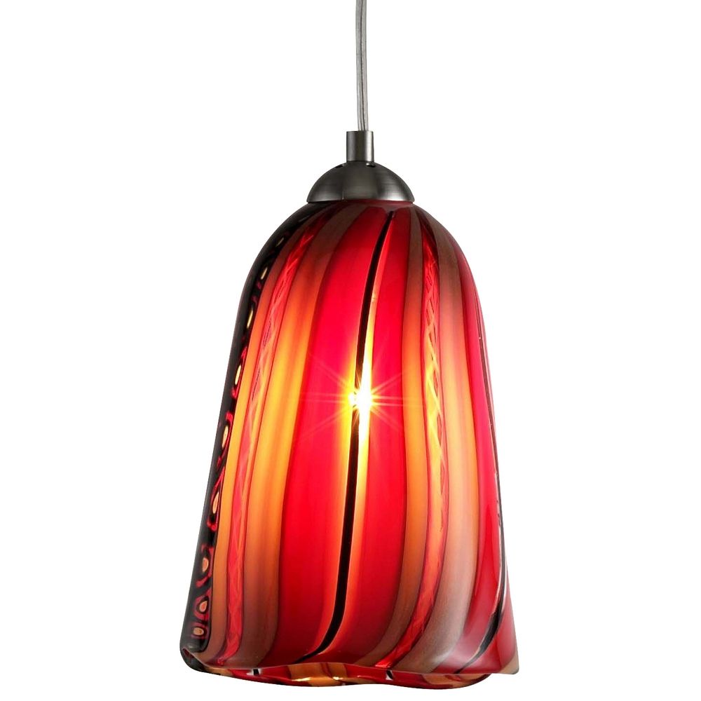 Murano Glass Mini Pendant Light 18 L0158m Destination Lighting