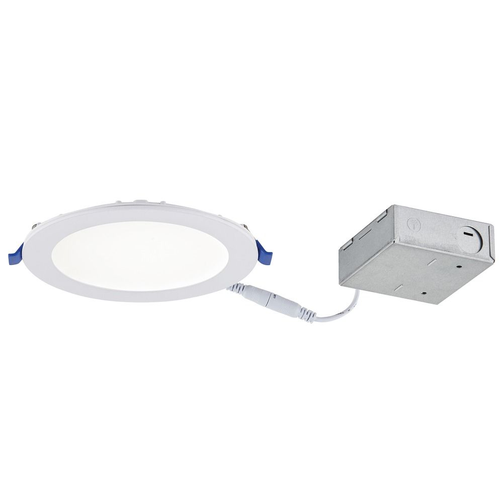 6Inch Shallow Canless LED Recessed Light 3000K 830LM IC and Airtight