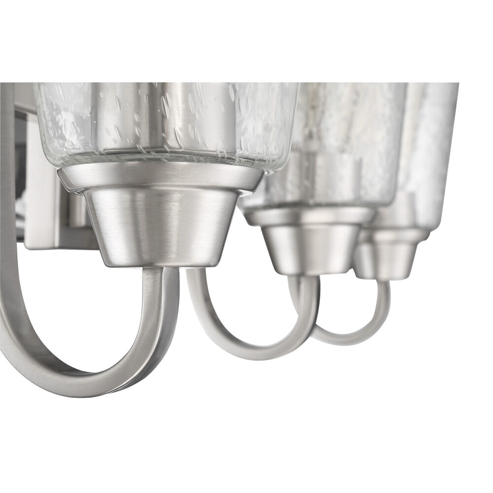 Grace Brushed Polished Nickel Chandelier by Craftmade Lighting at  Destination Lighting