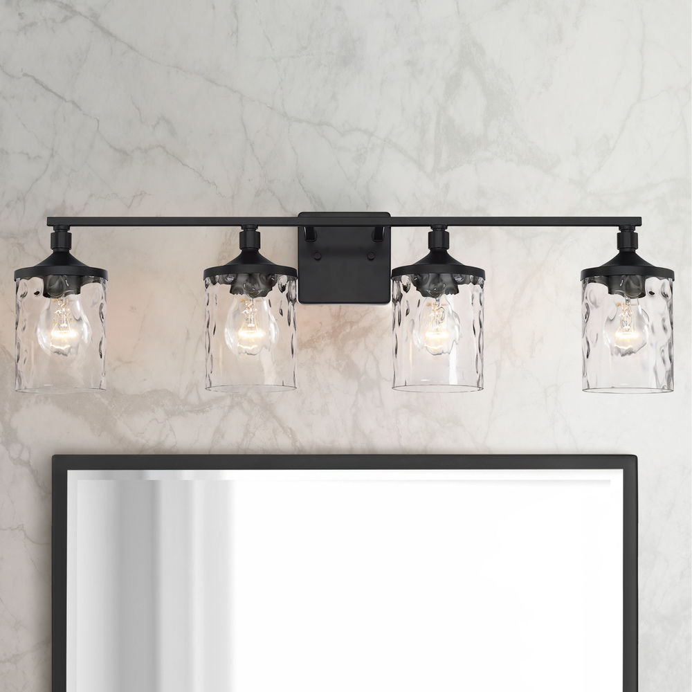 Homeplace By Capital Lighting Colton, Bathroom Light Fixtures Black