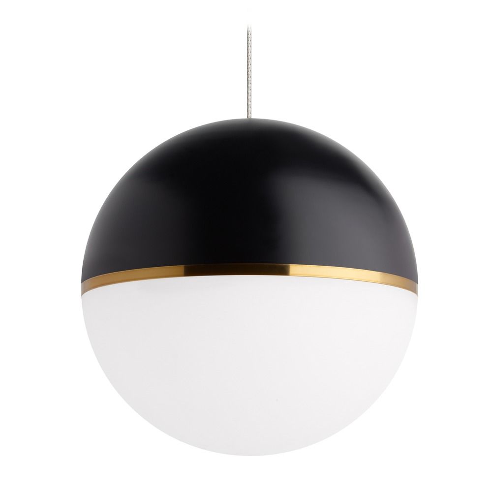 modern black pendant light