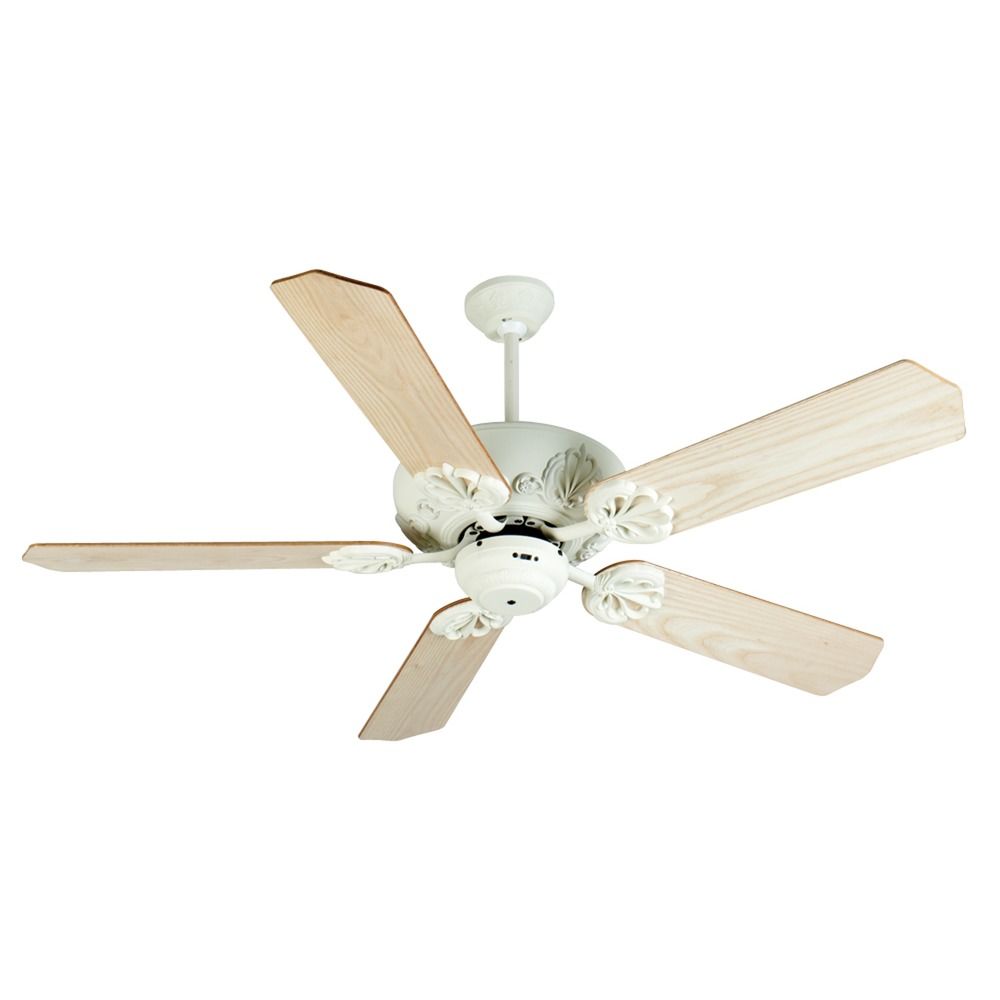 Craftmade Lighting Cordova Antique White Ceiling Fan Without Light At Destination Lighting