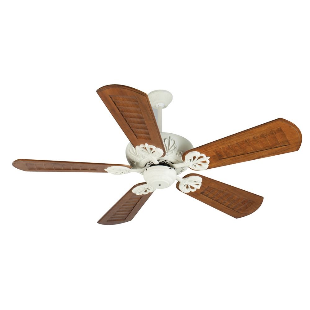 Craftmade Lighting Cordova Antique White Ceiling Fan Without Light Ceiling Fan Without Light K10912 Shown In Antique White Finish Image