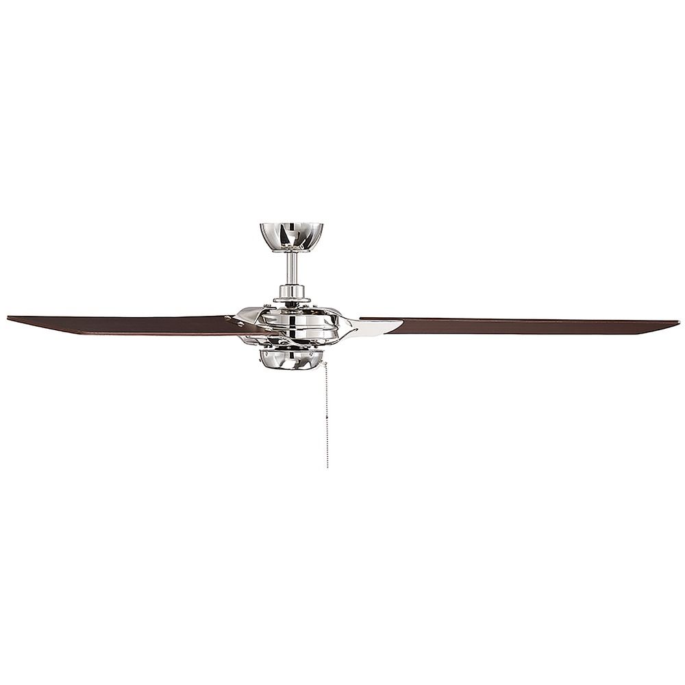 Savoy House Monfort 62 Inch Polished Nickel Ceiling Fan Without Light At Destination Lighting