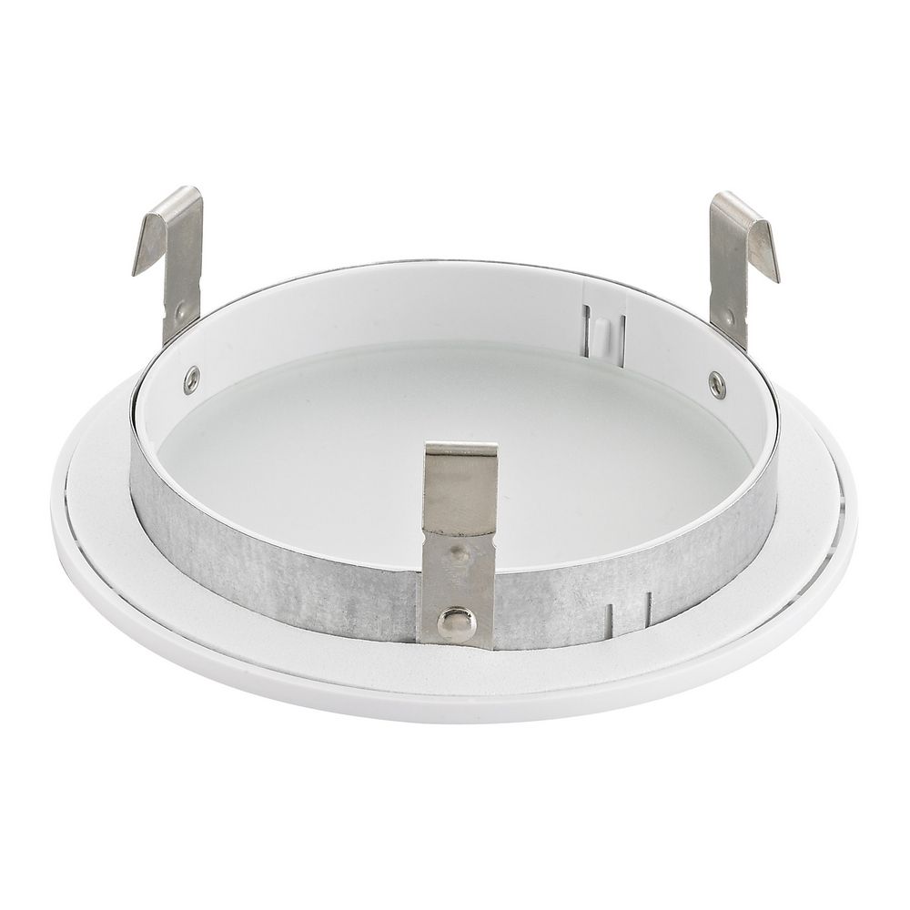 White Plastic Shower PAR20 Trim for 4-Inch Recessed Cans | T409-WH Plastic Cover For Recessed Shower Light