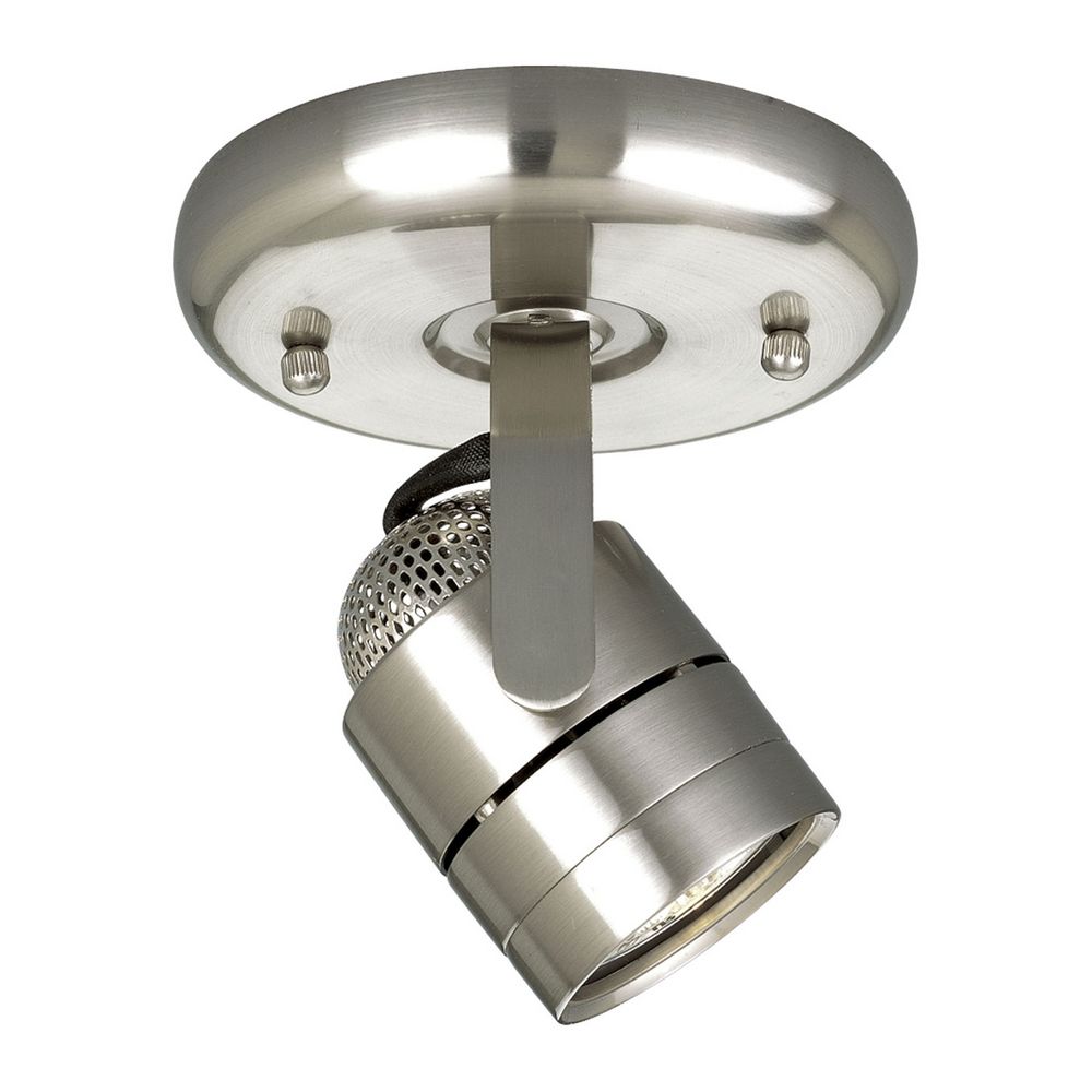Progress Directional Spot Light In Brushed Nickel Finish P6146 Progress Lighting Directional Spot Light In Brushed Nickel Finish P6146 09wb