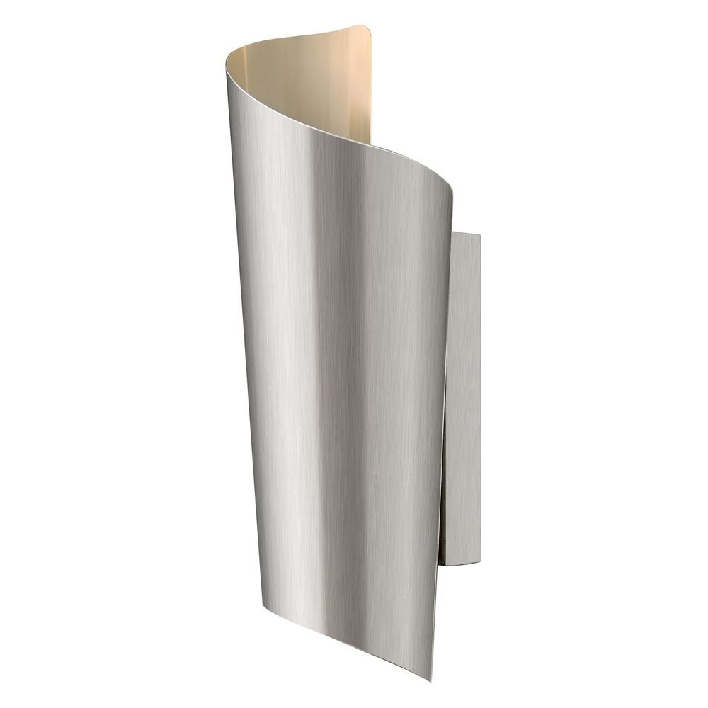 Modern Led Outdoor Wall Light In Stainless Steel Finish 2350ss Modern Led Outdoor Wall Light In Stainless Steel Finish