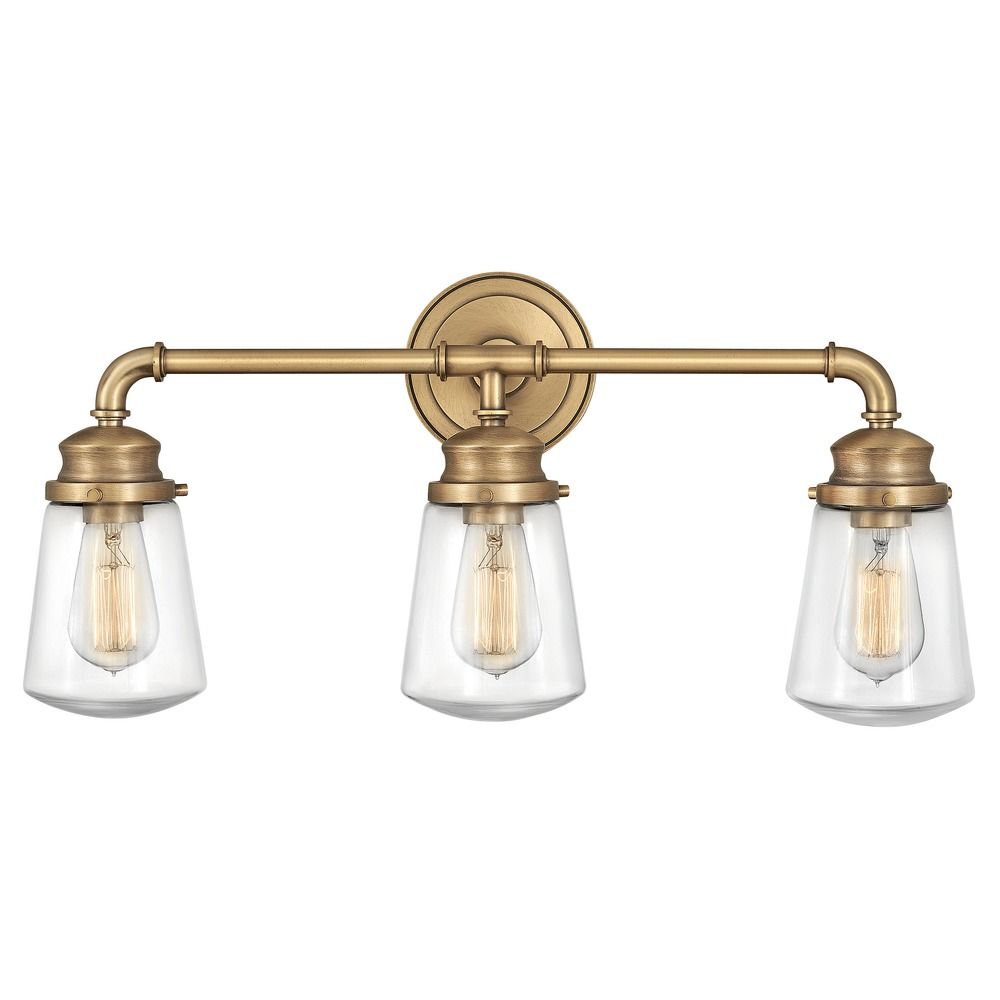 Hinkley Fritz Heritage Brass Bathroom Light 5033hb Destination