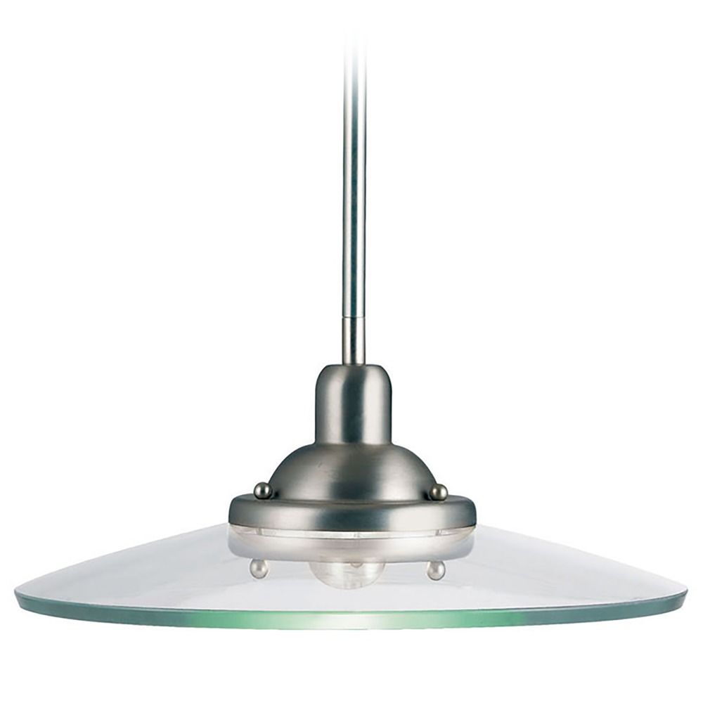 Kichler Pendant Light With Glass Saucer Shade 2643ni Destination Kichler Lighting Pendant Light With Glass Saucer Shade 2643ni