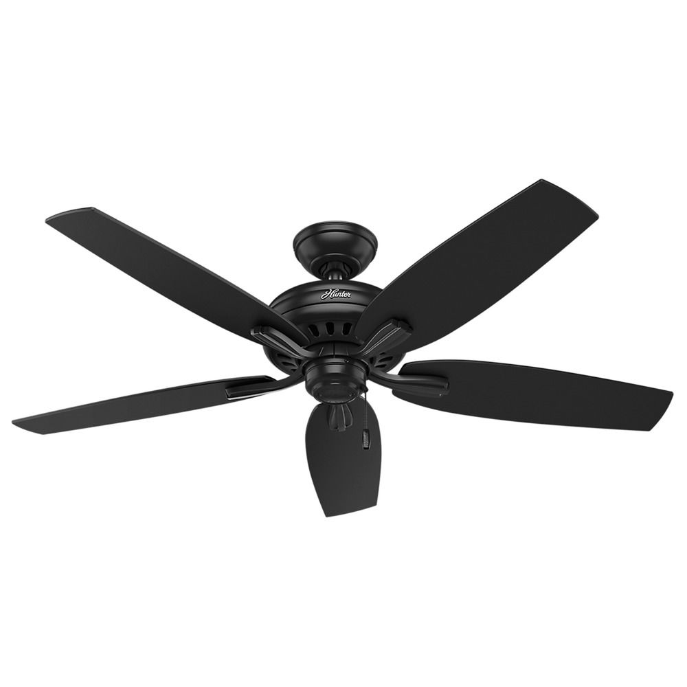 Newsome Black Ceiling Fan By Hunter